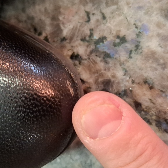 "NINE WEST" Above the knee black leather boots. SZ. 7.5 genuine leather. Perfect - Picture 15 of 17